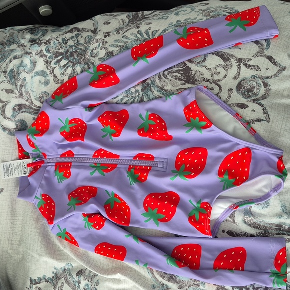 Mini Boden One Piece Rashguard 4/5 - Picture 1 of 4